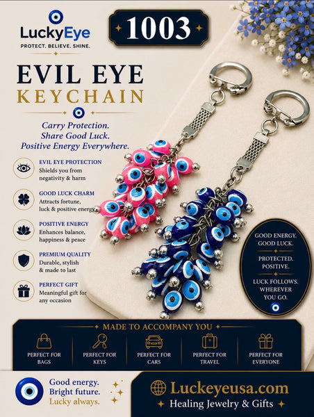 Evil Eye Grape  Keychain   #1003
