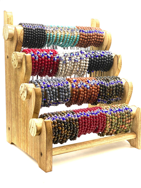 LuckyEye Natural Stone Bracelets DISPLAY #1202300