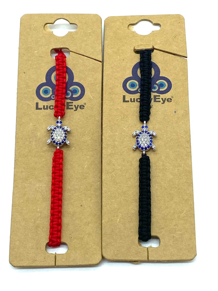 LuckyEye CZ Turtle bracelet #2627-MS