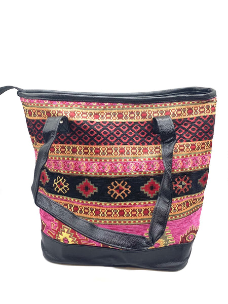 Turkish Kilim Tote Bag  U-1952