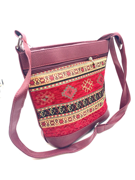 Turkish Kilim CrossBody Bag  U-1951