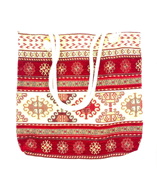 Turkish Kilim Beach Bag  U-1950