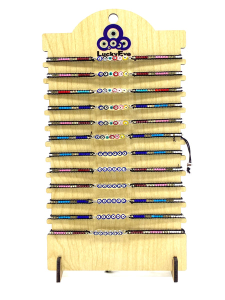 Lucky Eye Small Beaded  Bracelet #DS-BR2495