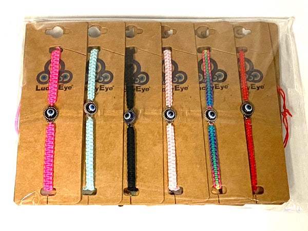 Evil Eye Macrome Bracelet#2615