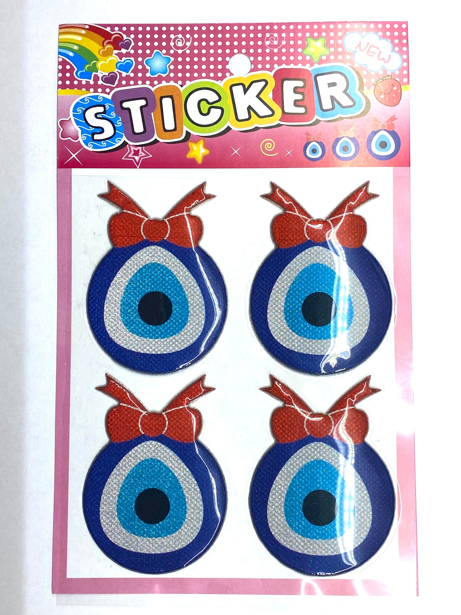 Evil Eye Pack Sticker Vinyl Waterproof Sticker Decal Car Laptop Wall Window Bumper Sticker