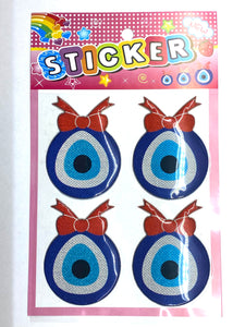 Evil Eye Pack Sticker Vinyl Waterproof Sticker Decal Car Laptop Wall Window Bumper Sticker