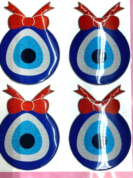 Evil Eye Pack Sticker Vinyl Waterproof Sticker Decal Car Laptop Wall Window Bumper Sticker