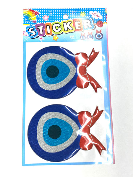 Evil Eye Pack Sticker Vinyl Waterproof Sticker Decal Car Laptop Wall Window Bumper Sticker