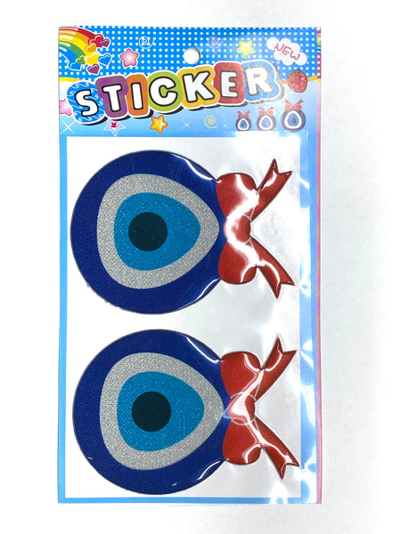 Evil Eye Pack Sticker Vinyl Waterproof Sticker Decal Car Laptop Wall Window Bumper Sticker