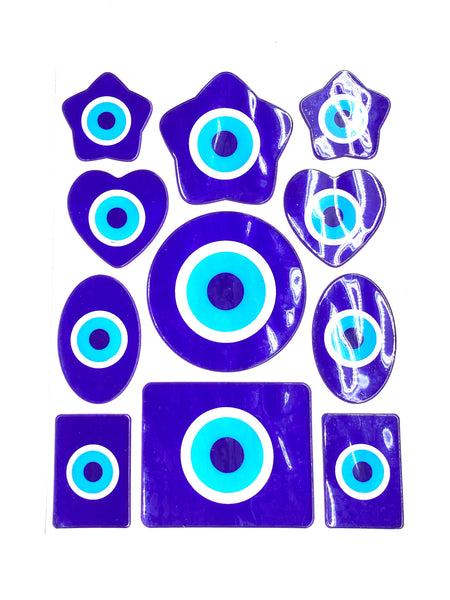 Evil Eye Pack Sticker Vinyl Waterproof Sticker Decal Car Laptop Wall Window Bumper Sticker