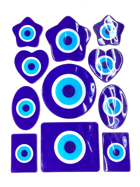 Evil Eye Pack Sticker Vinyl Waterproof Sticker Decal Car Laptop Wall Window Bumper Sticker