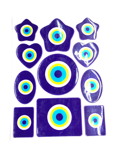 Evil Eye Pack Sticker Vinyl Waterproof Sticker Decal Car Laptop Wall Window Bumper Sticker