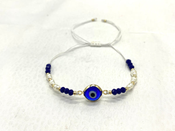 Lucky Eye Small Beaded  Bracelet #2413