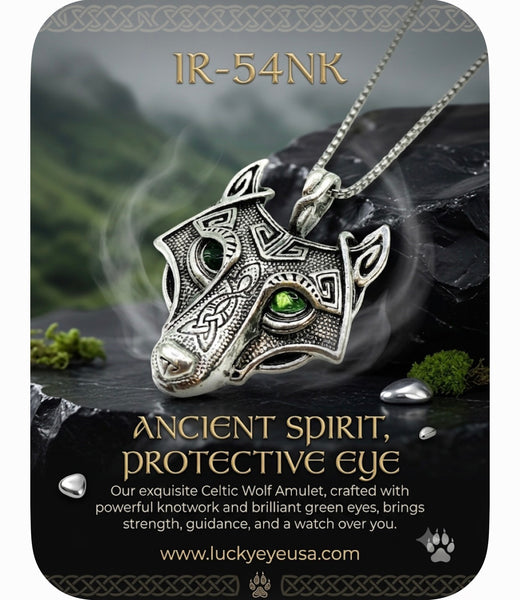 Celtic Jewelry Necklace #IR-54NK