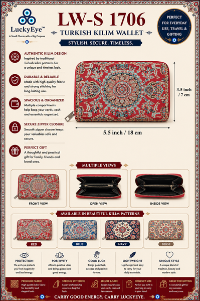 Turkish Kilim  Wallet  LWS-1706