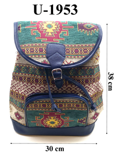 Turkish Kilim  Back Packs U-1953