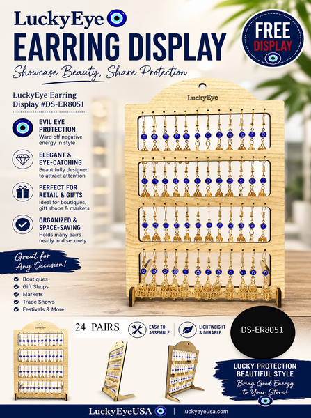 LuckyEye  Earring Display #DS-ER8051
