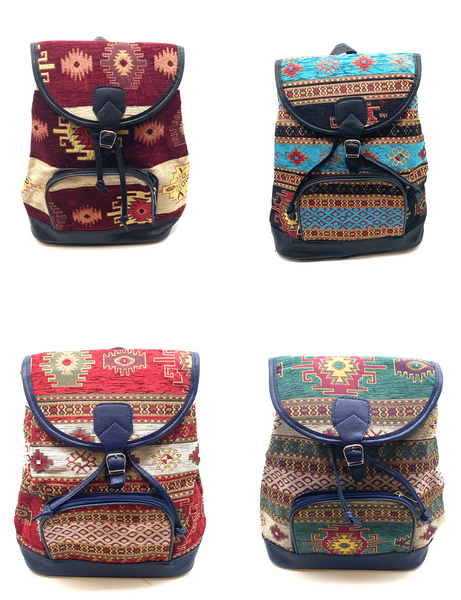 Turkish Kilim  Back Packs U-1953