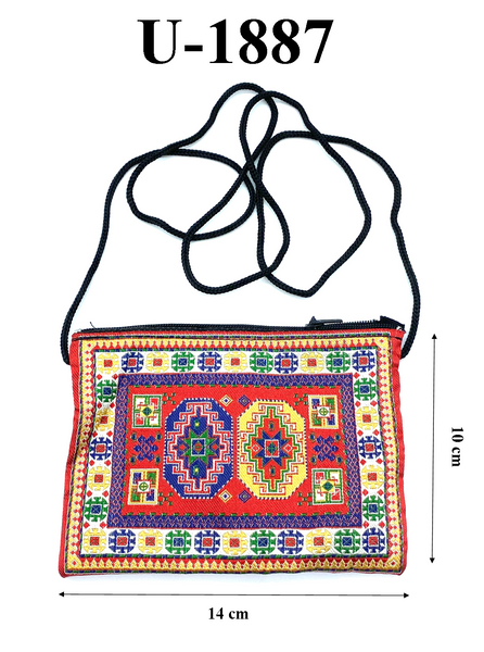 Turkish Kilim Coin Bag  U-1887