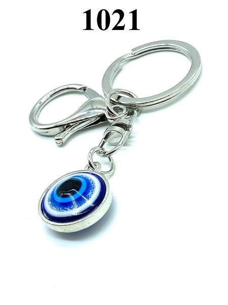 Evil Eye Good Luck Charm Keychain #1021