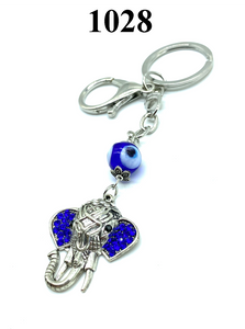 Evil Eye Elephant Key chain #1028