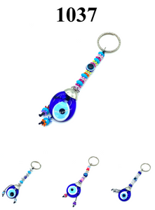 Evil Eye Protection  Bead KeyChain #1037