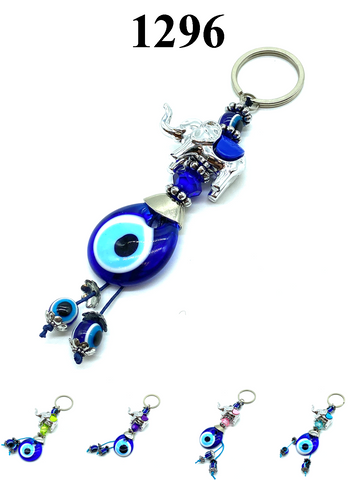 LuckyEye Elephant Keychain #1296