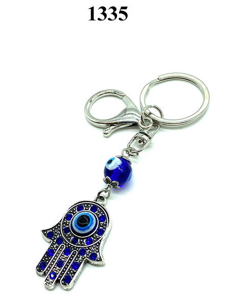 Lucky Eye Hamsa KeyChain   #1335