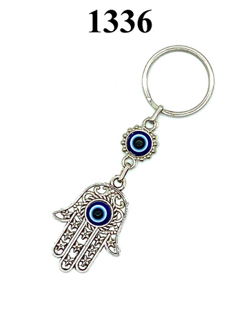 LuckyEye Hamsa KeyChain  #1336