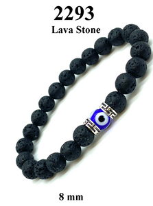 Lava  Evil Eye Bracelet  #2293