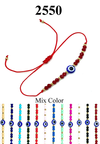 Evil Eye Crystal Bracelet #2550