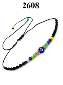 Evil Eye Small Beaded Bracelet #2608
