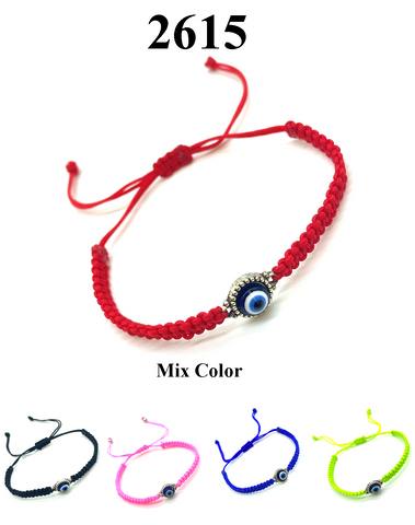 Evil Eye Macrome Bracelet#2615