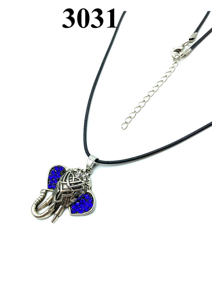 Lucky Eye Elephant Necklaces #3031