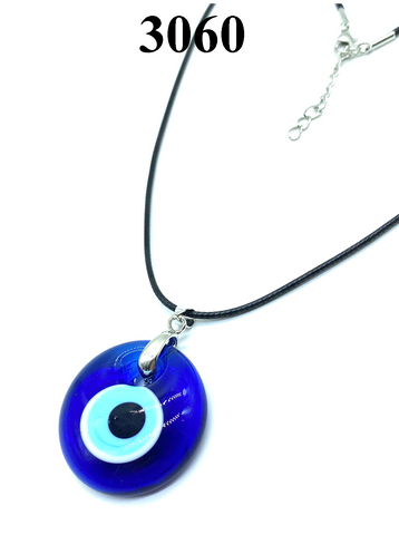 Evil Eye traditional glass eye necklace #3060