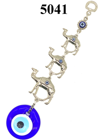 Three camels and evil eye glass #5041