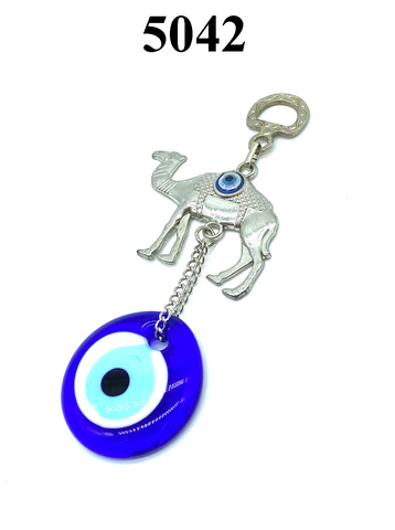 Camel with glass evil eye home decor #5042