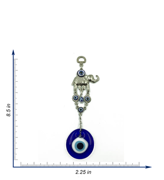 Evil Eye elephant with 5cm glass eye home accessory #5089