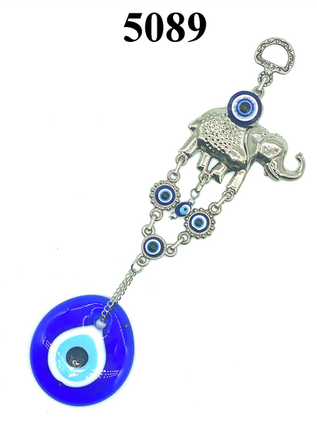 Evil Eye elephant with 5cm glass eye home accessory #5089