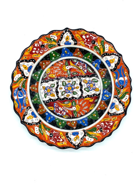 Hand Made  10 inch Plate Home Deccot  #5757