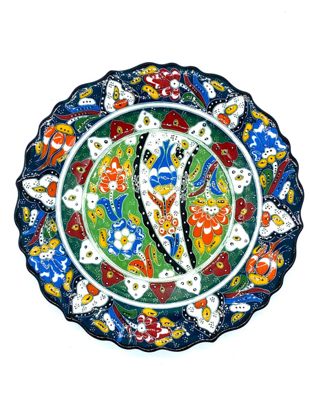 Hand Made  10 inch Plate Home Deccot  #5757