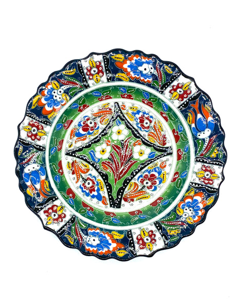 Hand Made  10 inch Plate Home Deccot  #5757
