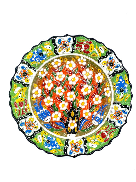 Hand Made  10 inch Plate Home Deccot  #5757