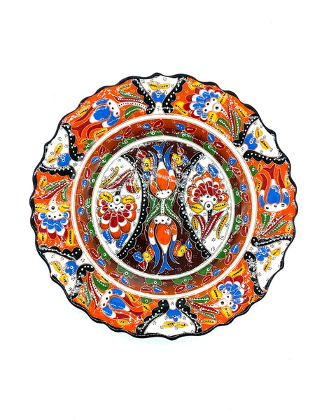 Hand Made  10 inch Plate Home Deccot  #5757