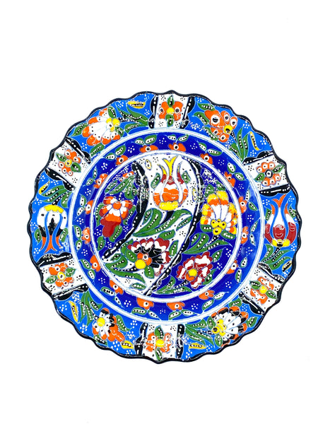 Hand Made  10 inch Plate Home Deccot  #5757