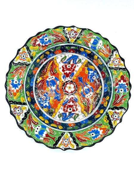 Hand Made  10 inch Plate Home Deccot  #5757