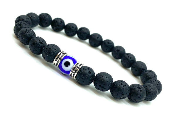 Lava  Evil Eye Bracelet  #2293