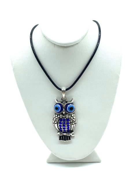 Owl Evil Eye Necklace #3030