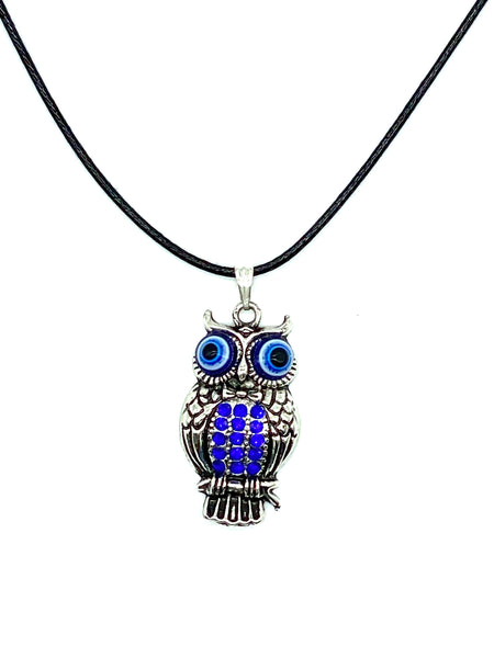 Owl Evil Eye Necklace #3030