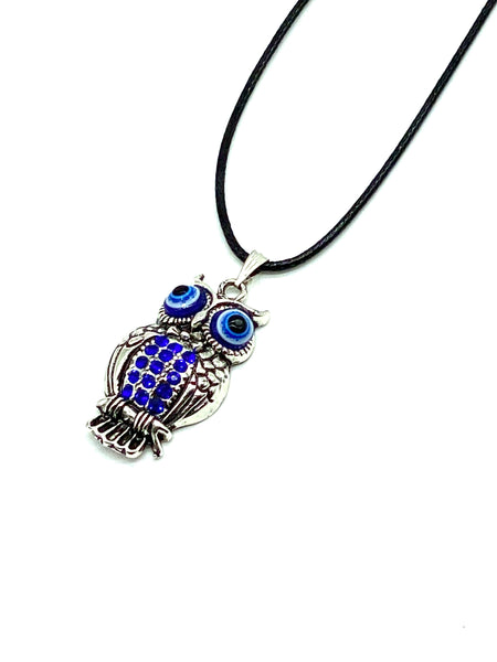 Owl Evil Eye Necklace #3030